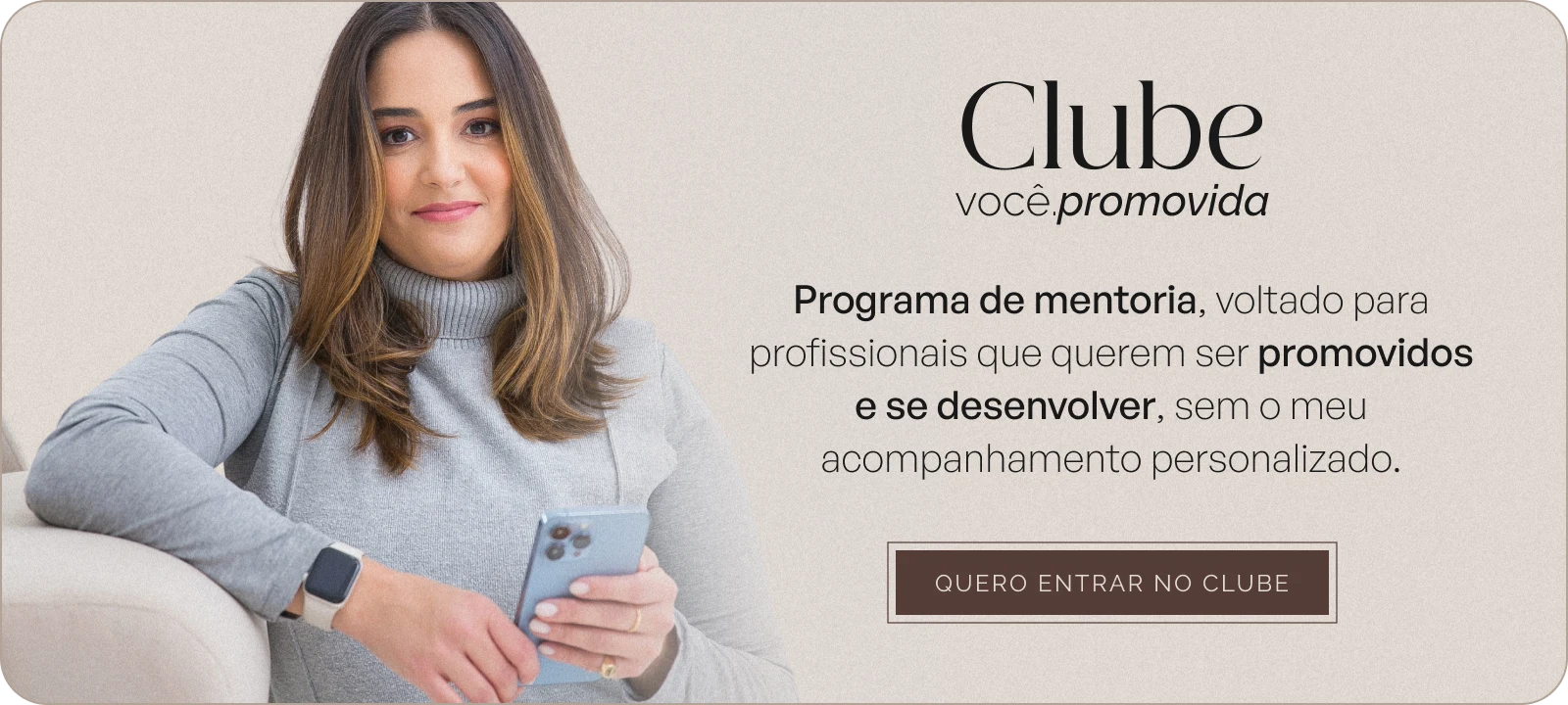 Banner clicável que direciona para WhatsApp