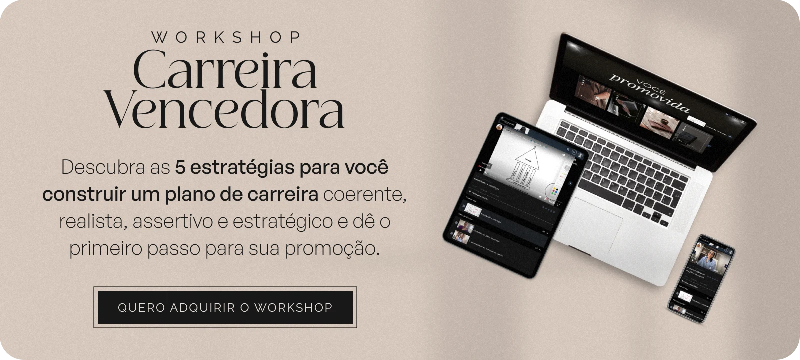 Banner clicável que direciona para uma página de vendas